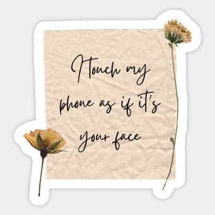 Midnights Taylor Swift | You're on your own kid Lyric Classic Sticker